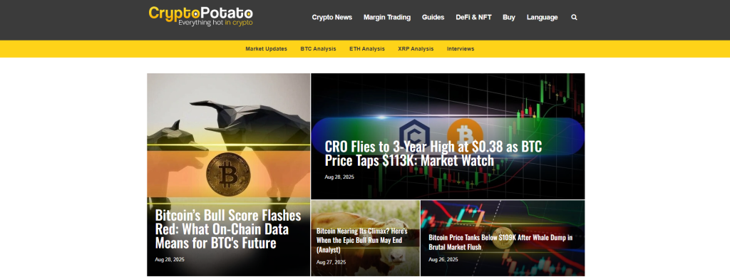 CryptoPotato - Best Crypto News Site